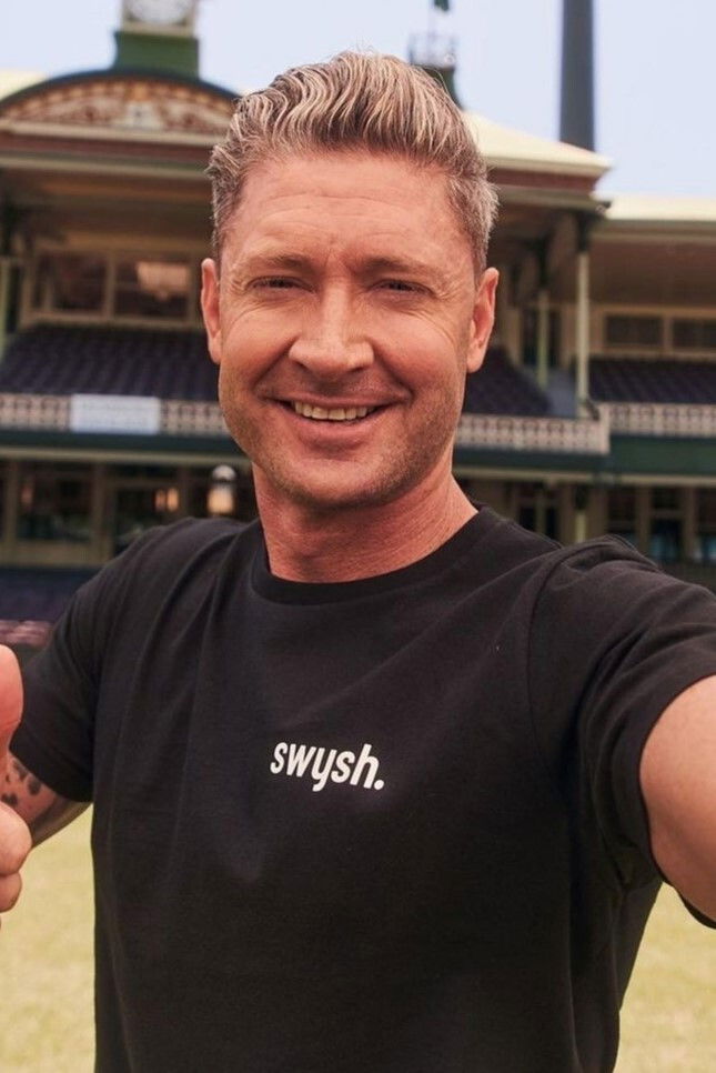 et billede af Michael Clarke