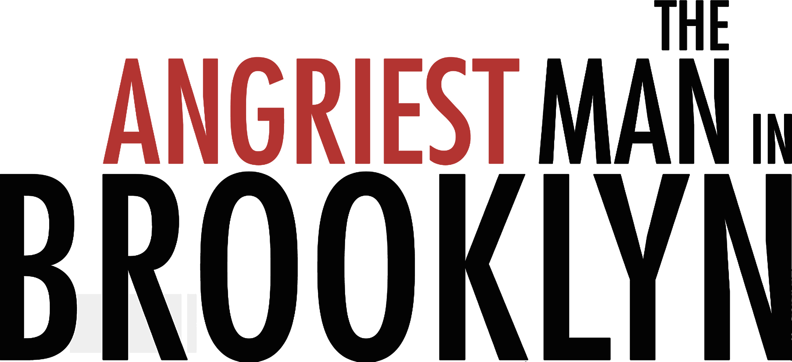 The Angriest Man in Brooklyn Logo