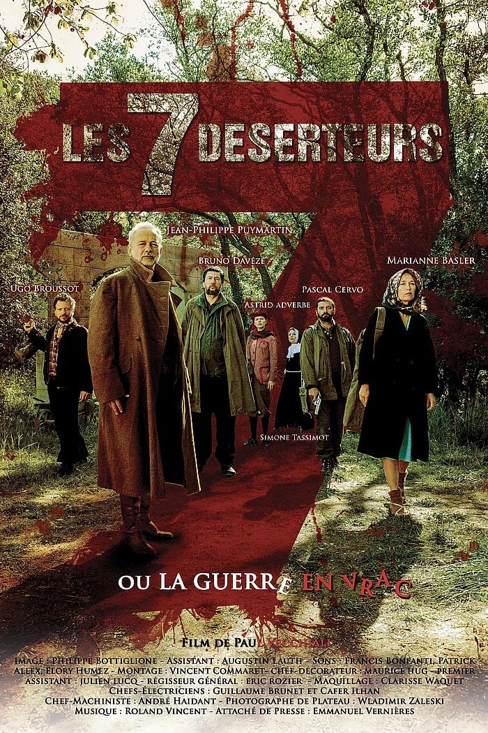 Affiche du film Les 7 déserteurs ou la Guerre en vrac 23672