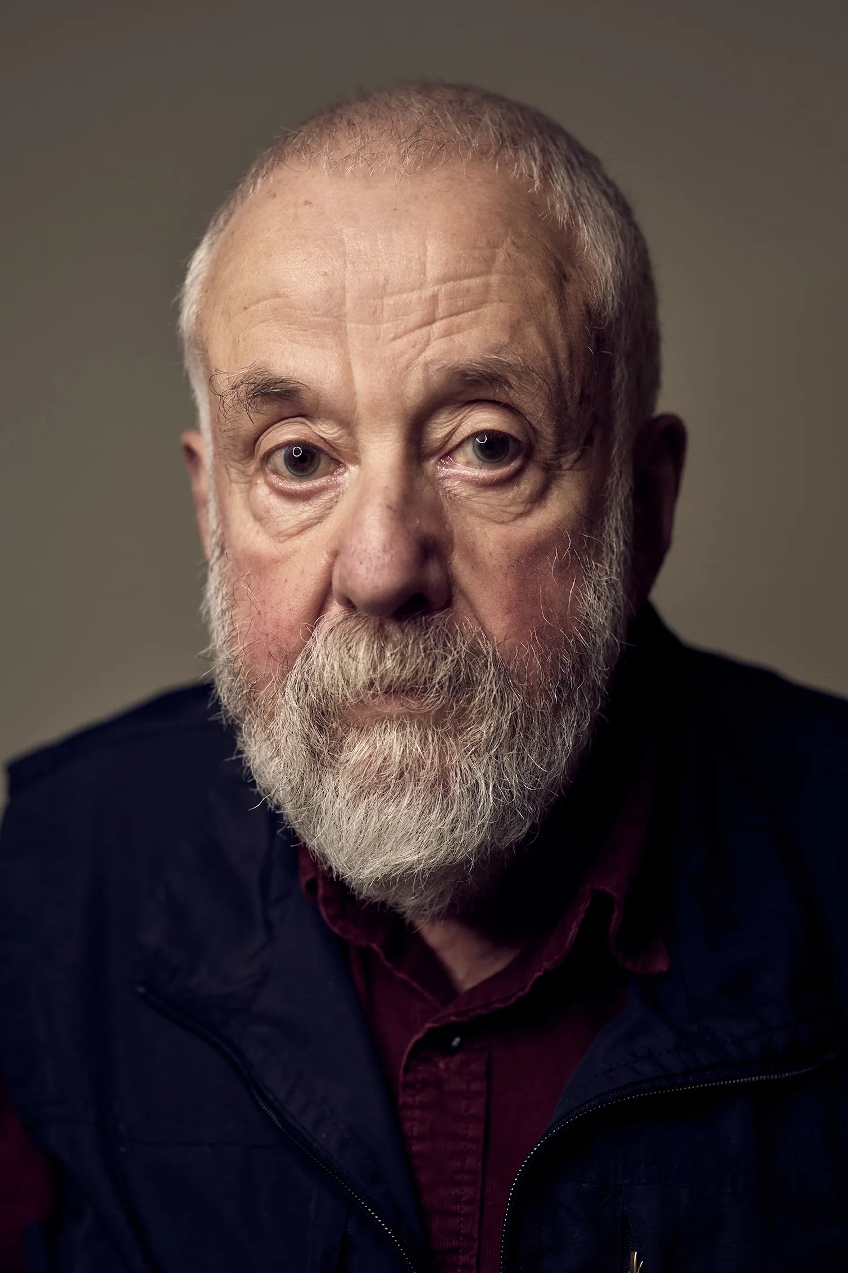 et billede af Mike Leigh