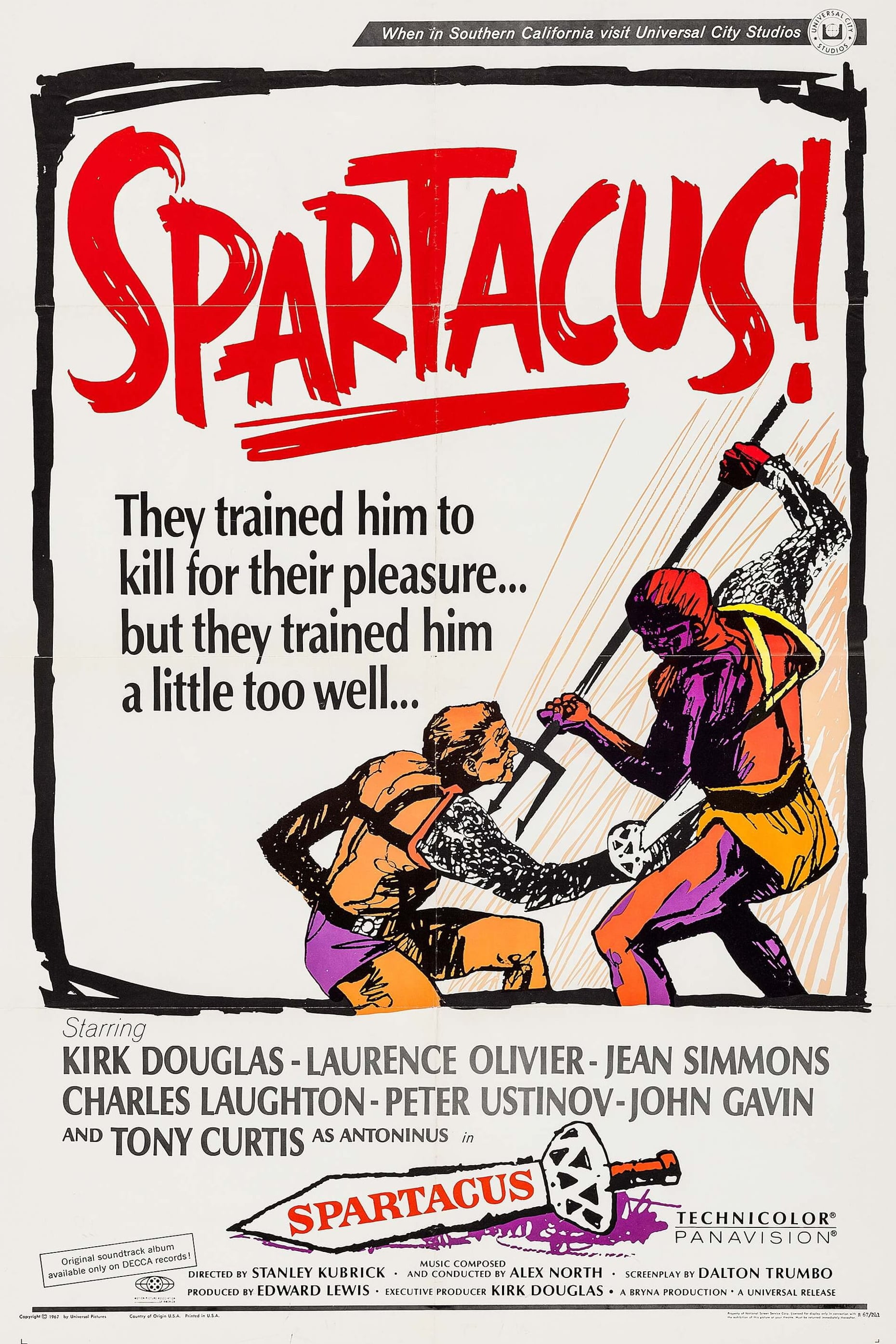 Spartacus Movie poster