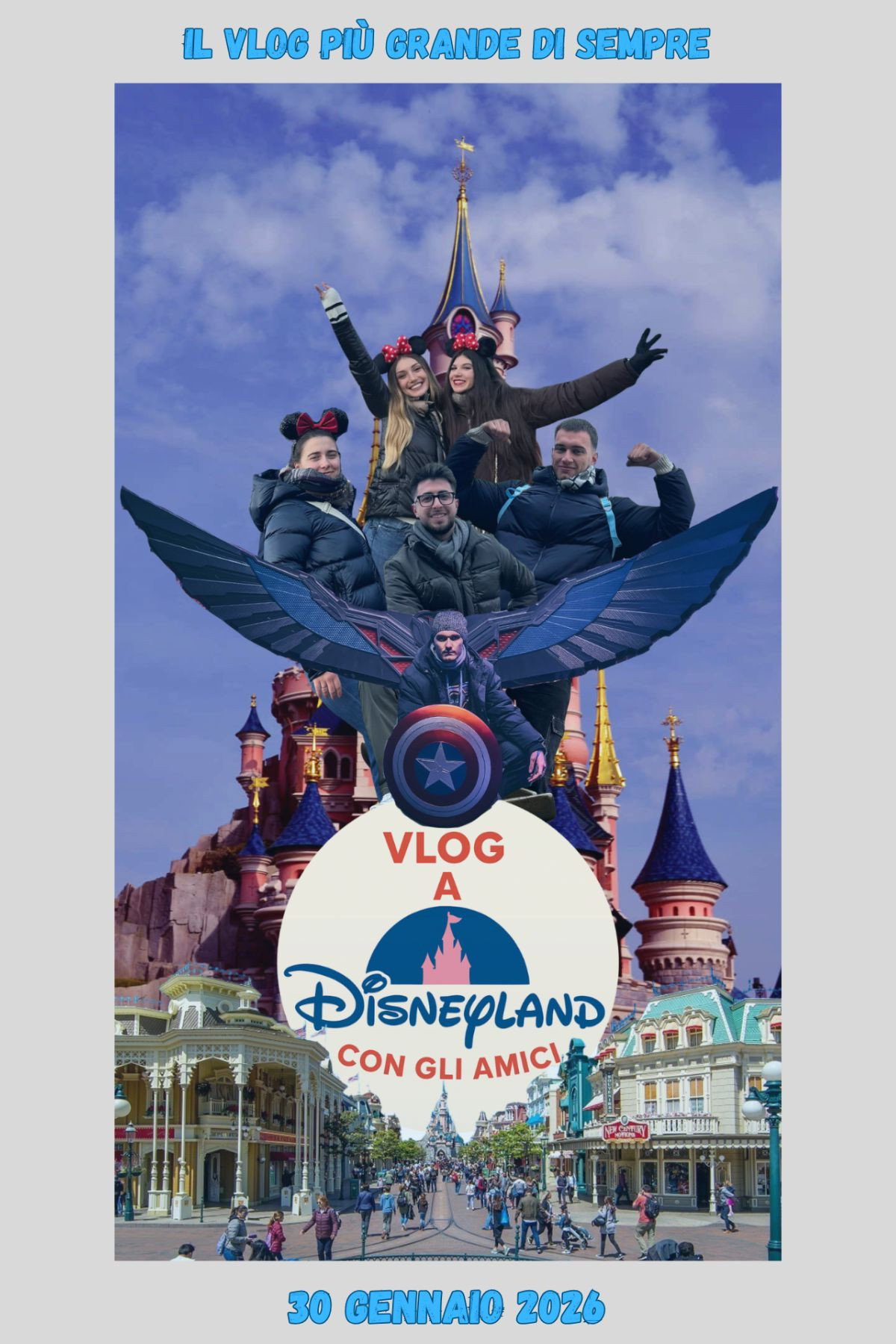 Vlog at Disneyland with Friends