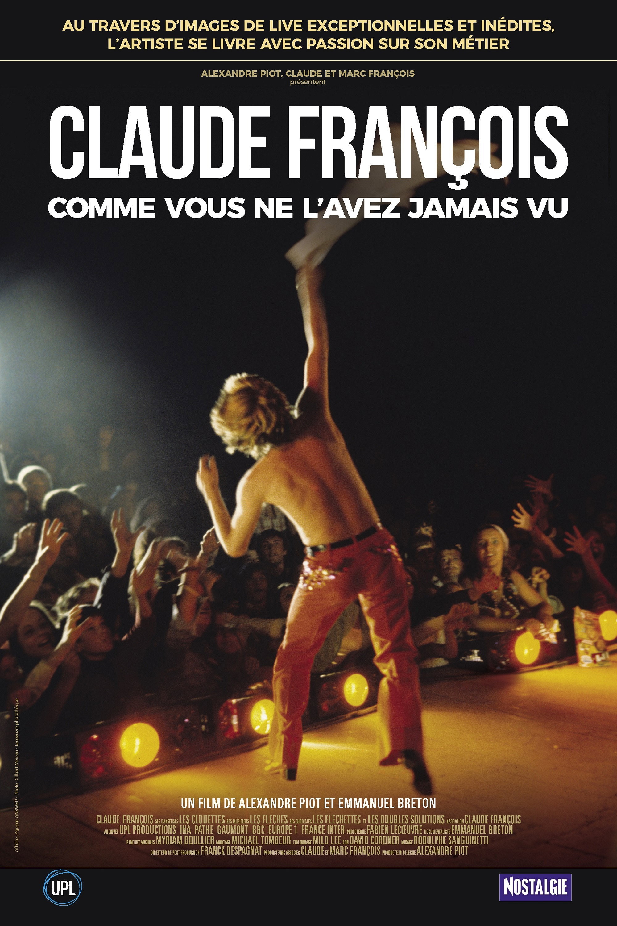 Claude Fran&ccedil;ois comme vous ne l'avez jamais vu