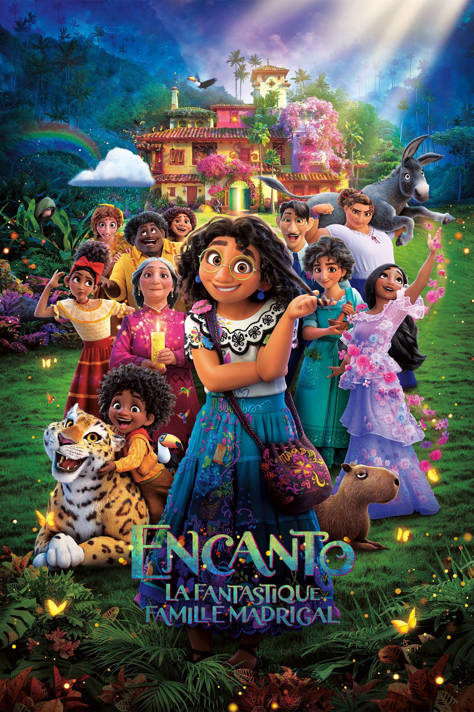 Poster de Encanto, la fantastique famille Madrigal