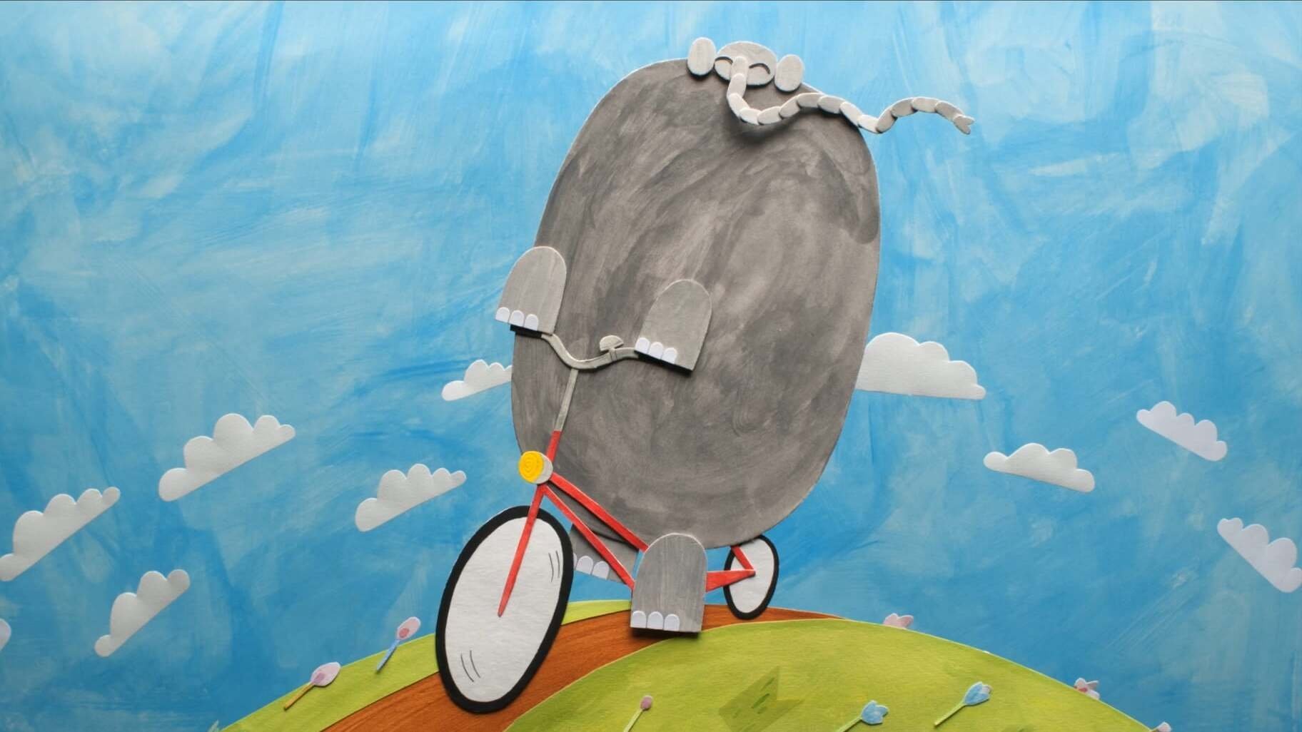 Le vélo de l'éléphant