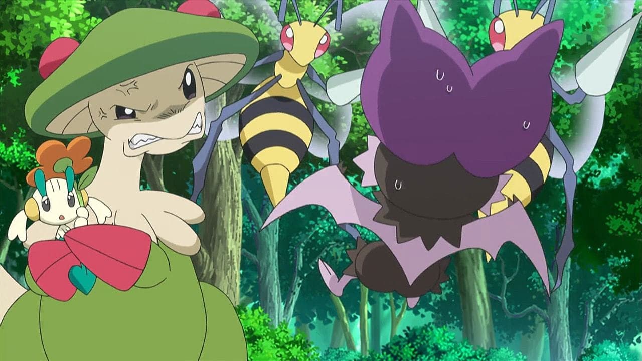 Pokémon Season 19 :Episode 11  A Windswept Encounter!