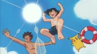 Pokémon Season 1 :Episode 18  Beauty and the Beach