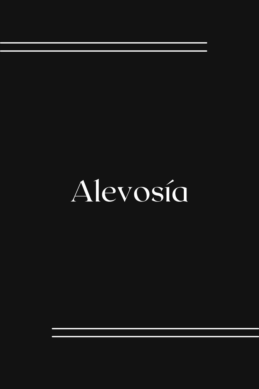 Alevosía