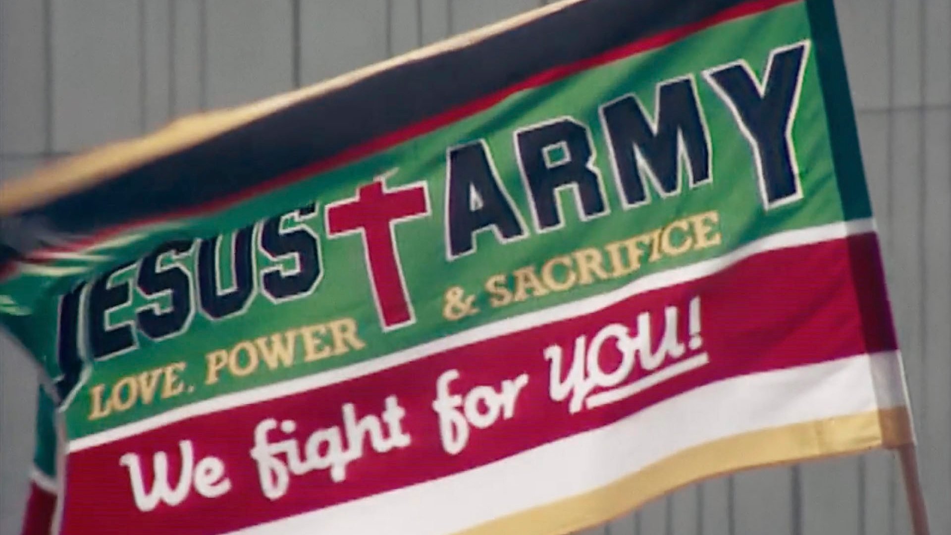 Inside the Cult of the Jesus Army S1E2 backdrop