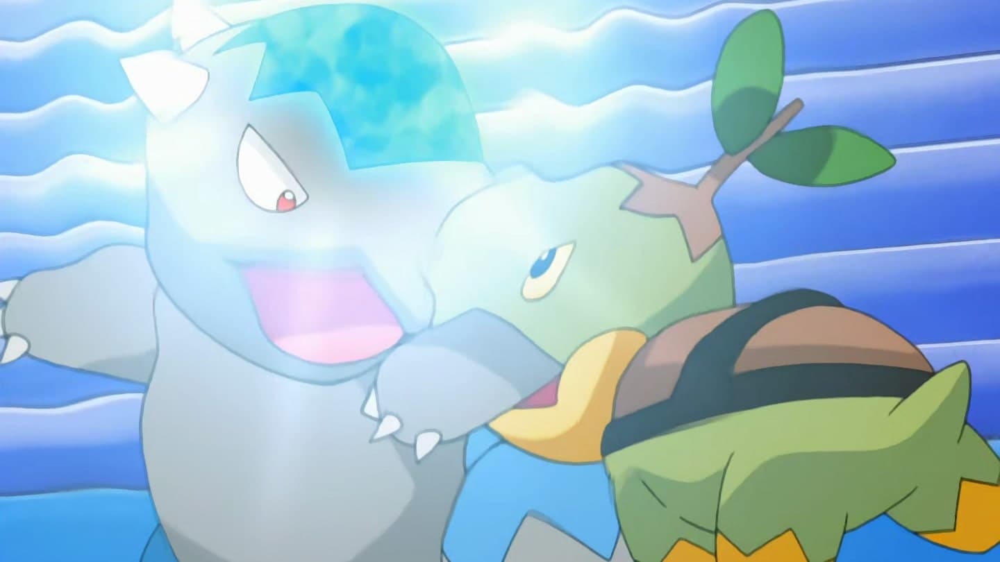 Pokémon Season 10 :Episode 16  A Gruff Act to Follow!