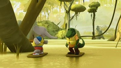 Babar : Les Aventures de Badou - Le monstre des marais