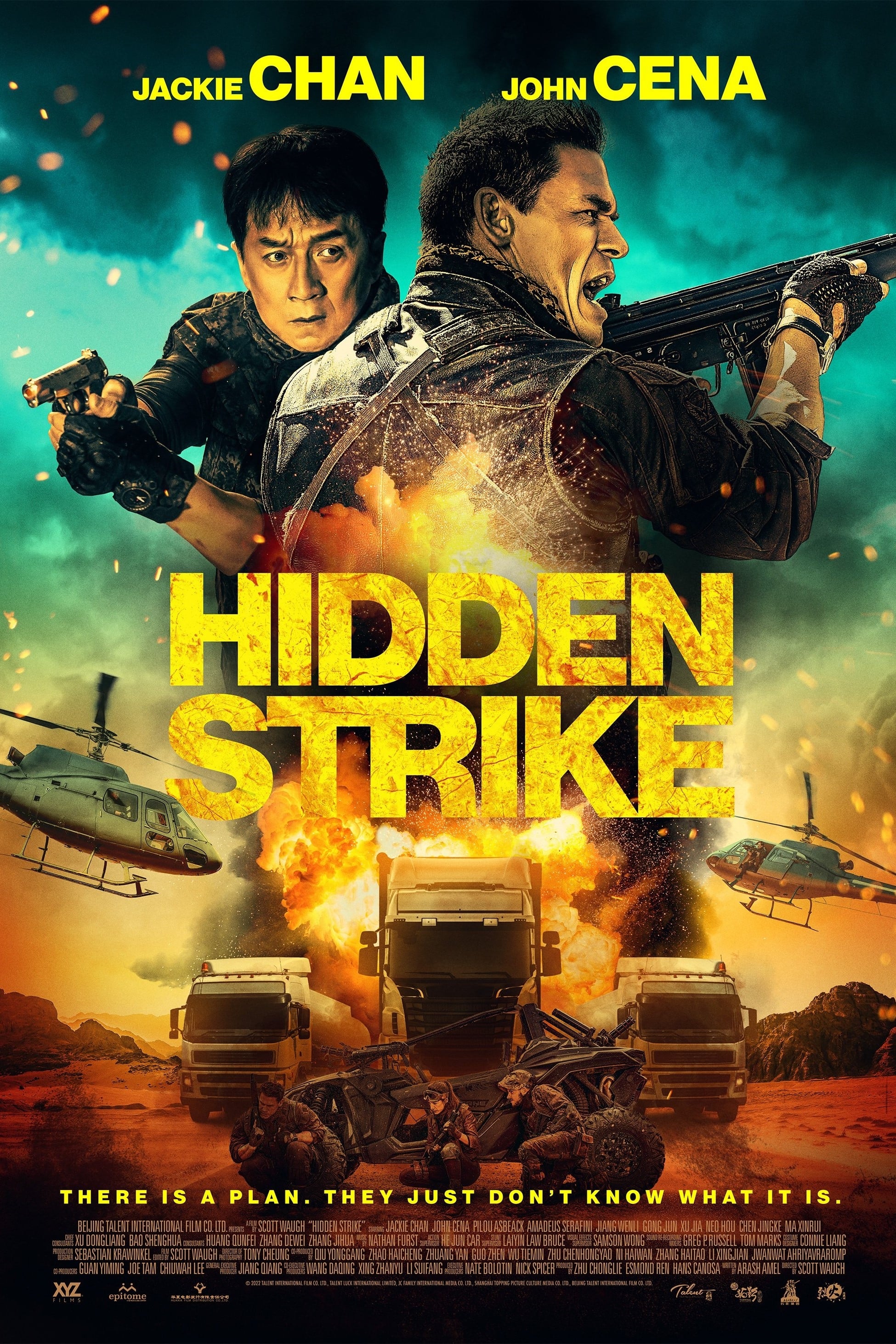 WATCH !! Hidden Strike (2023) FULLMOVIE ONLINE FREE ENGLISH/Dub/SUB Action STREAMINGS Movie Poster