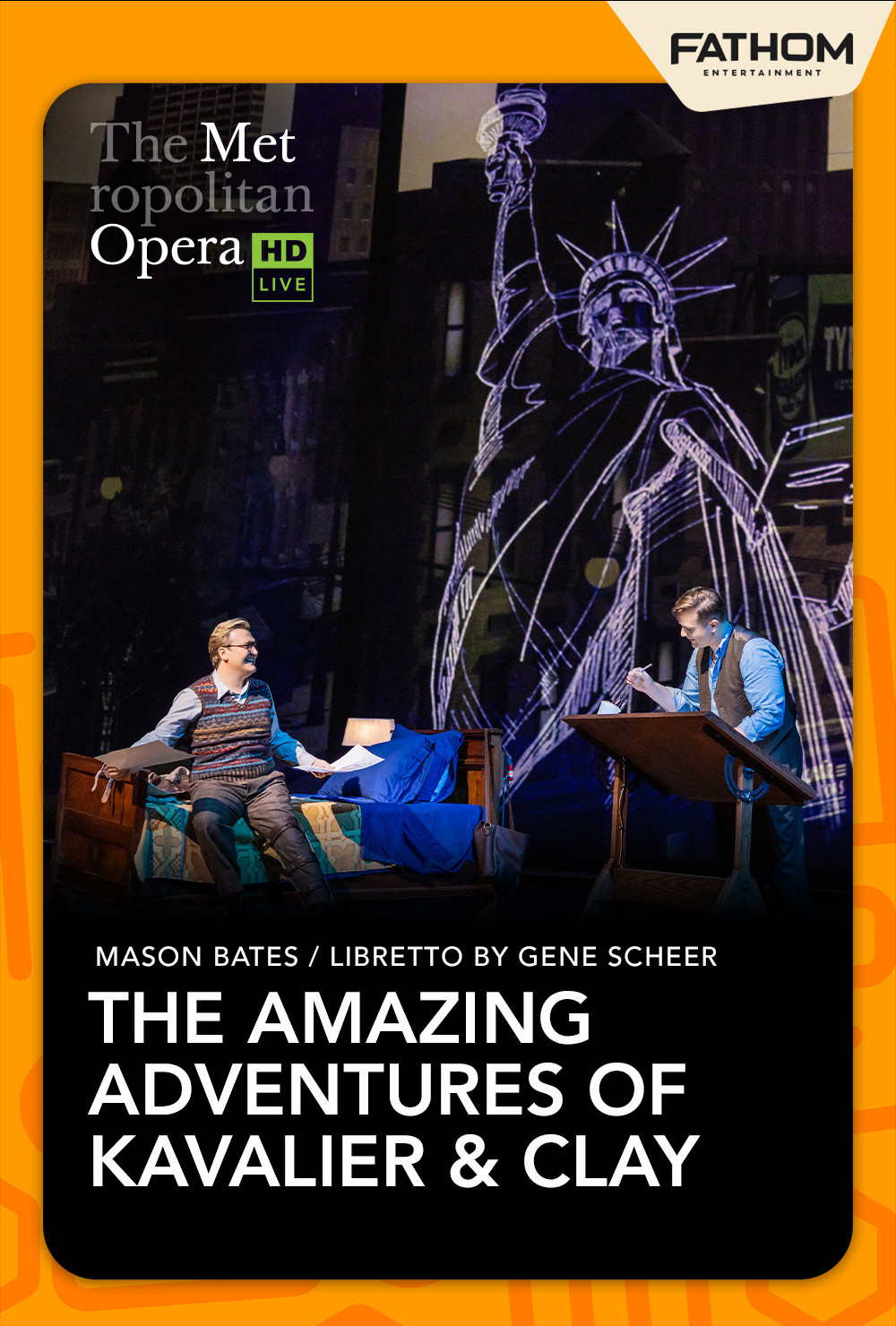 Met Opera: The Amazing Adventures of Kavalier & Clay Poster