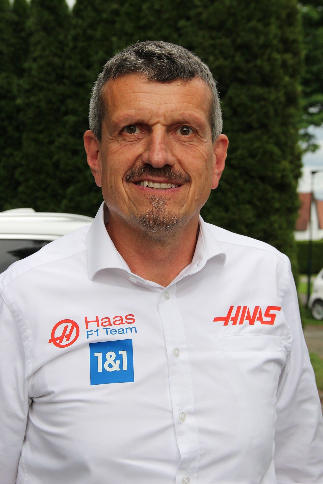 et billede af Guenther Steiner