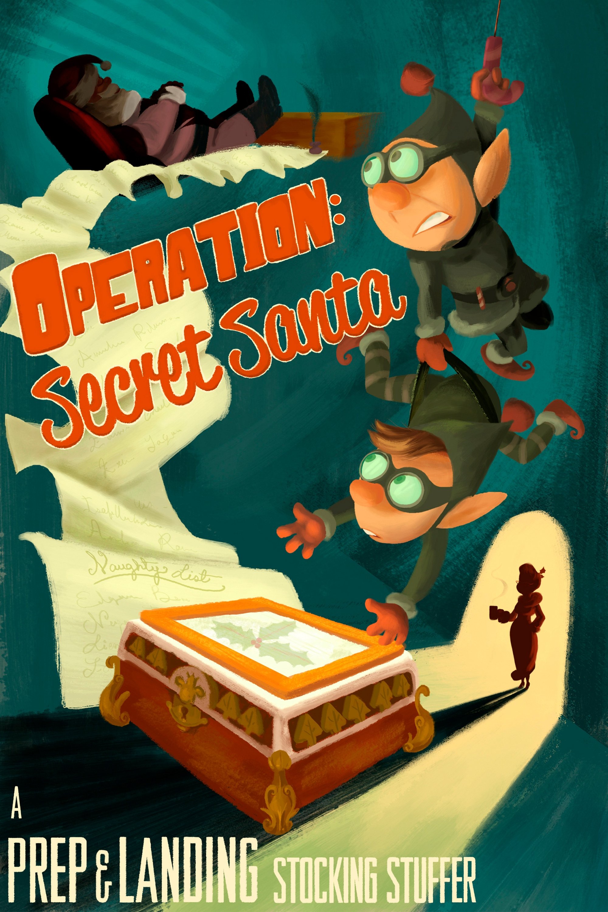 Prep & Landing Stocking Stuffer: Operation: Secret Santa
