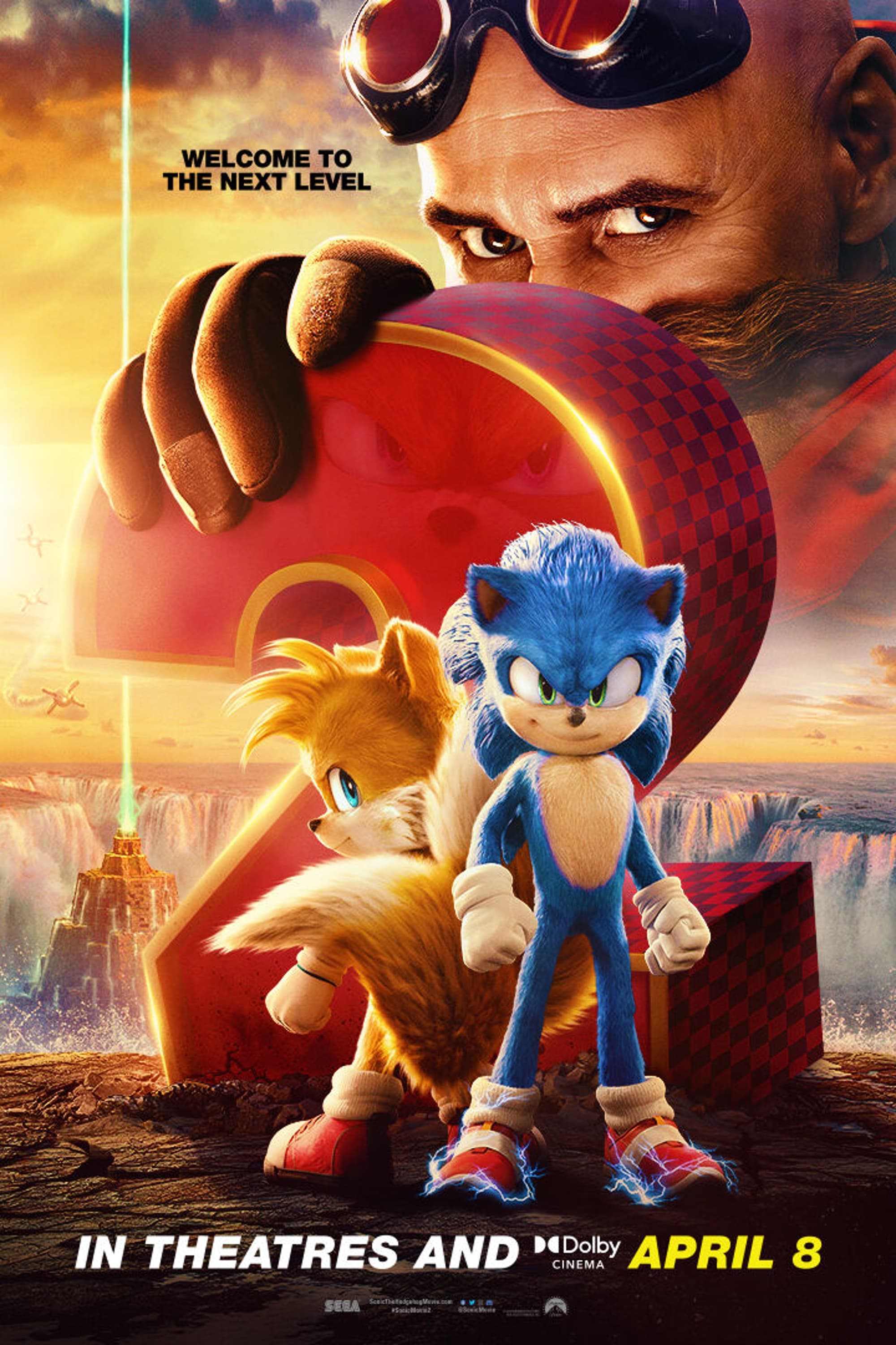 Sonic the Hedgehog 2 Movie poster