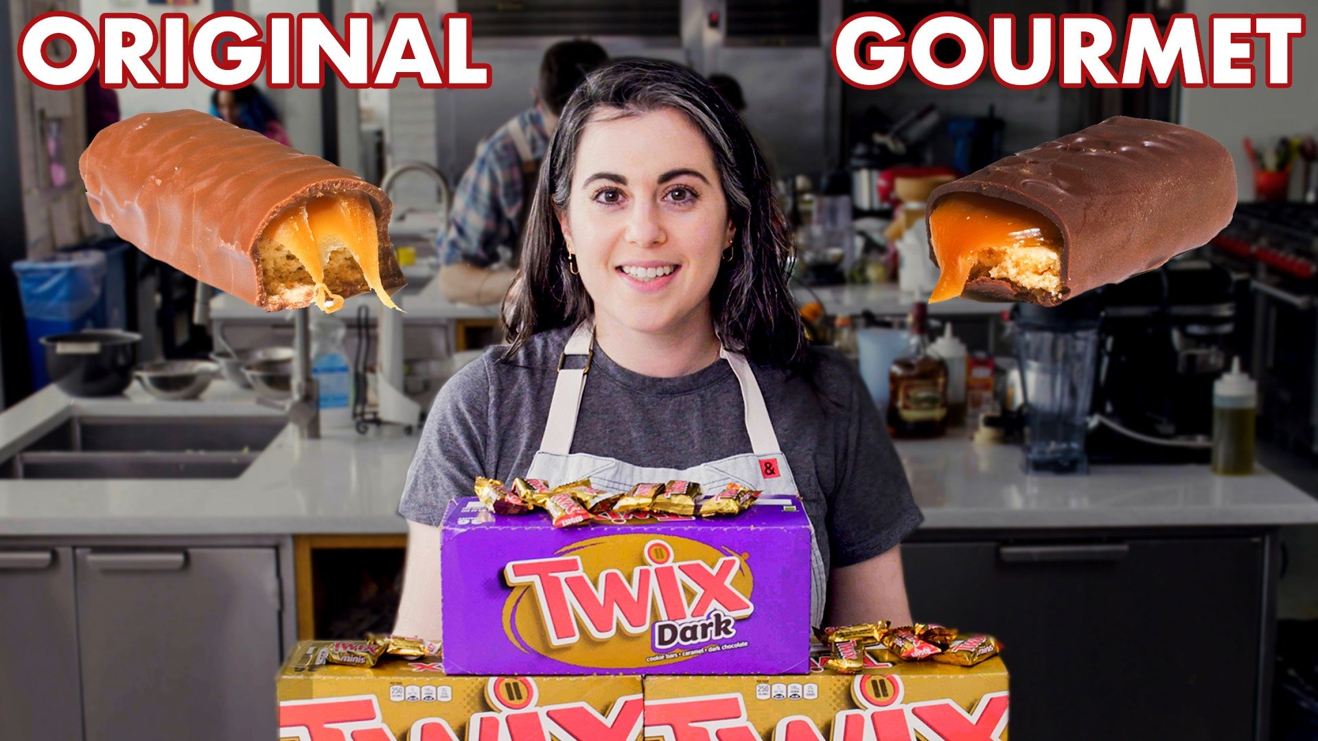 Thumbnail for Pastry Chef Attempts to Make Gourmet Twix Season 1 Episode 19
