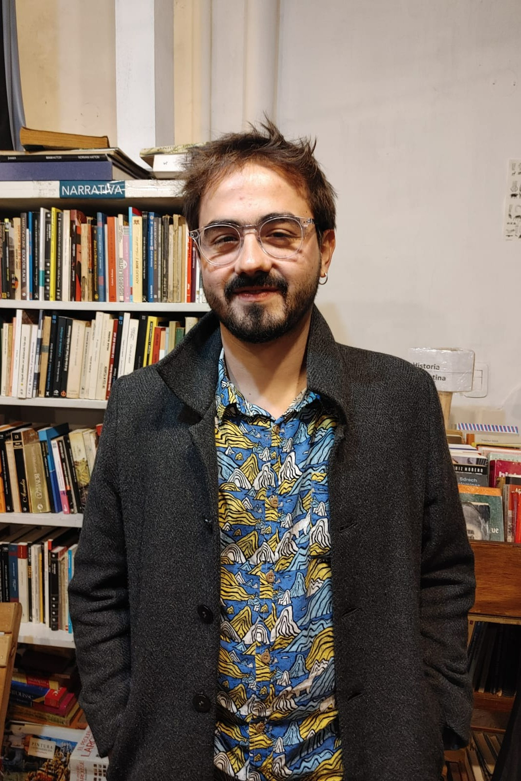 et billede af Andrés Restrepo