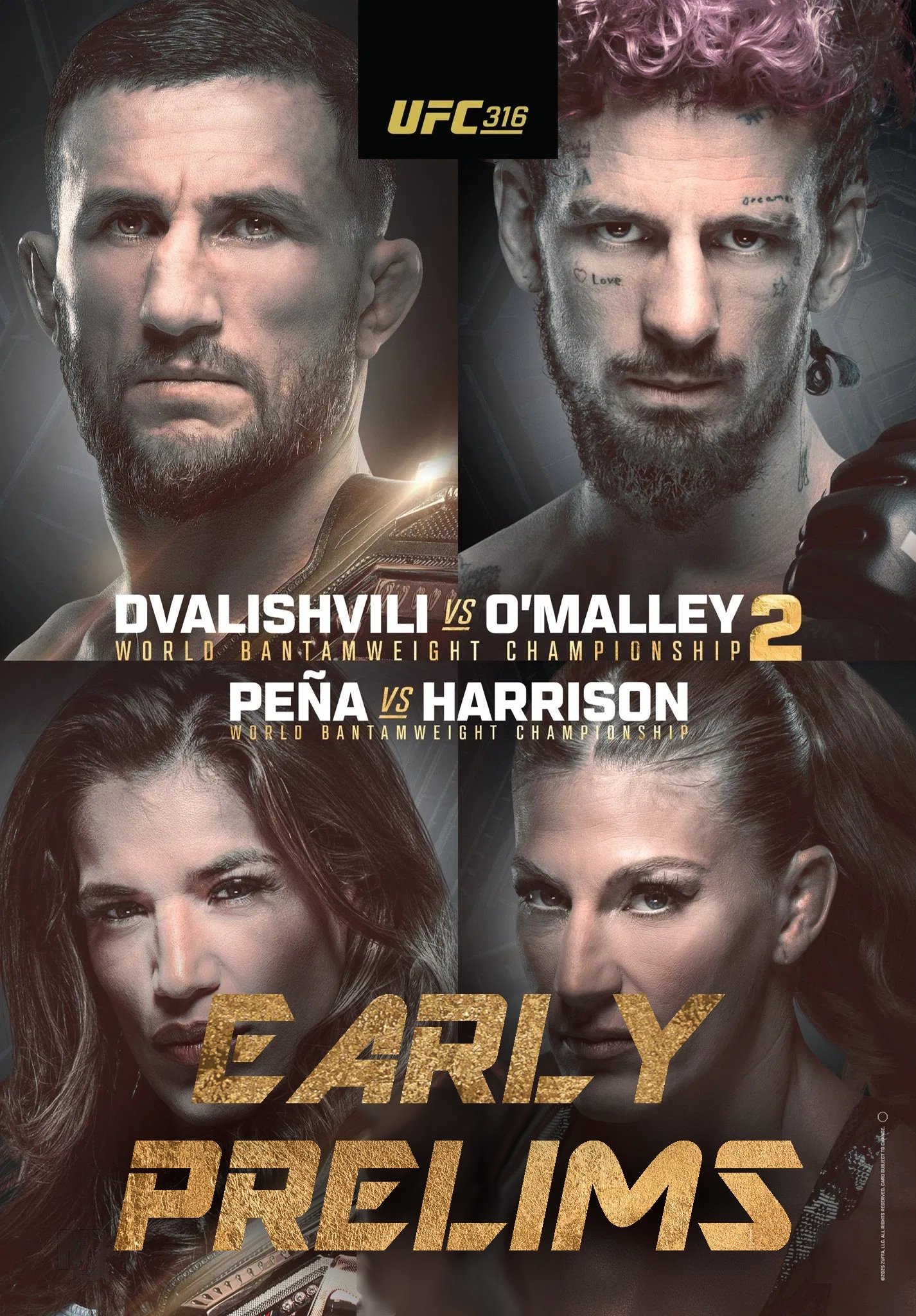 UFC 316: Dvalishvili vs. O'Malley 2