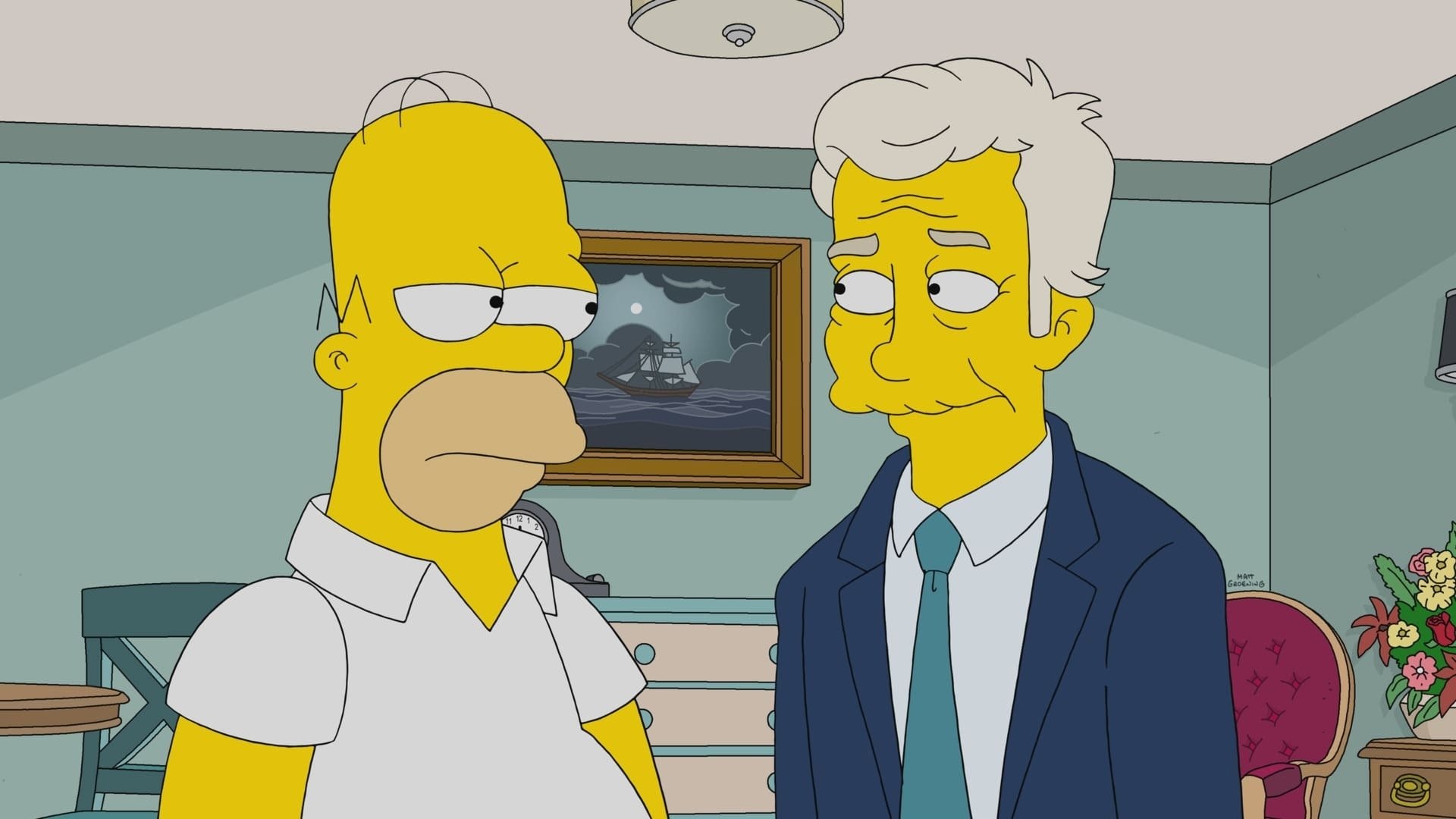 The Simpsons Season 32 :Episode 21  The Man from G.R.A.M.P.A.