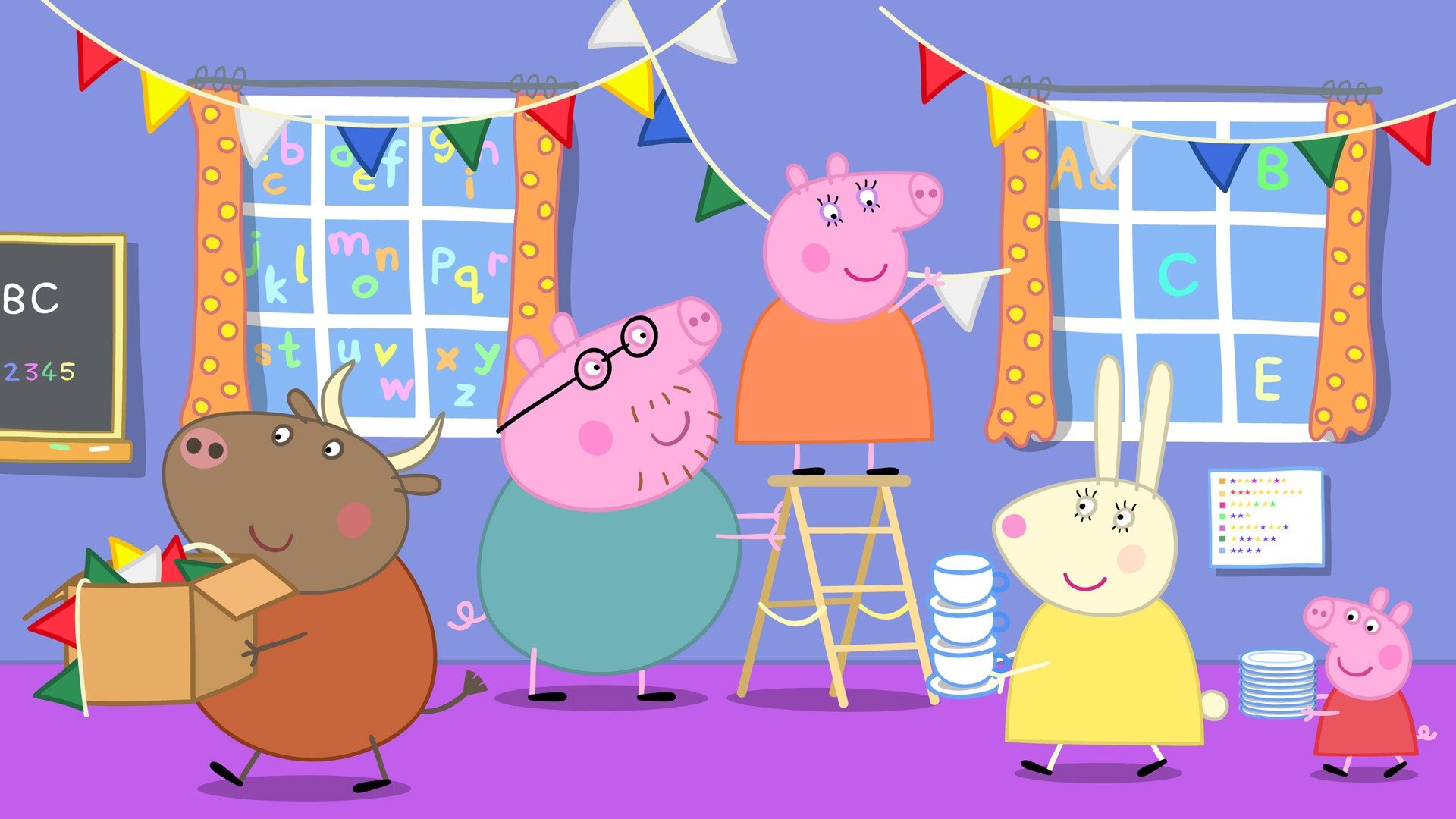 Peppa Pig Season 4 :Episode 26  Madame Gazelle's Leaving Party