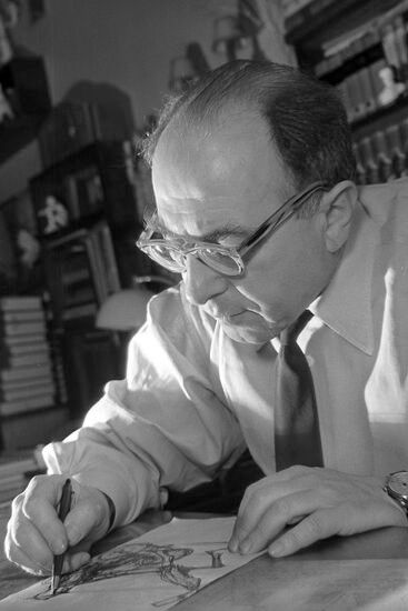 et billede af Boris Efimov