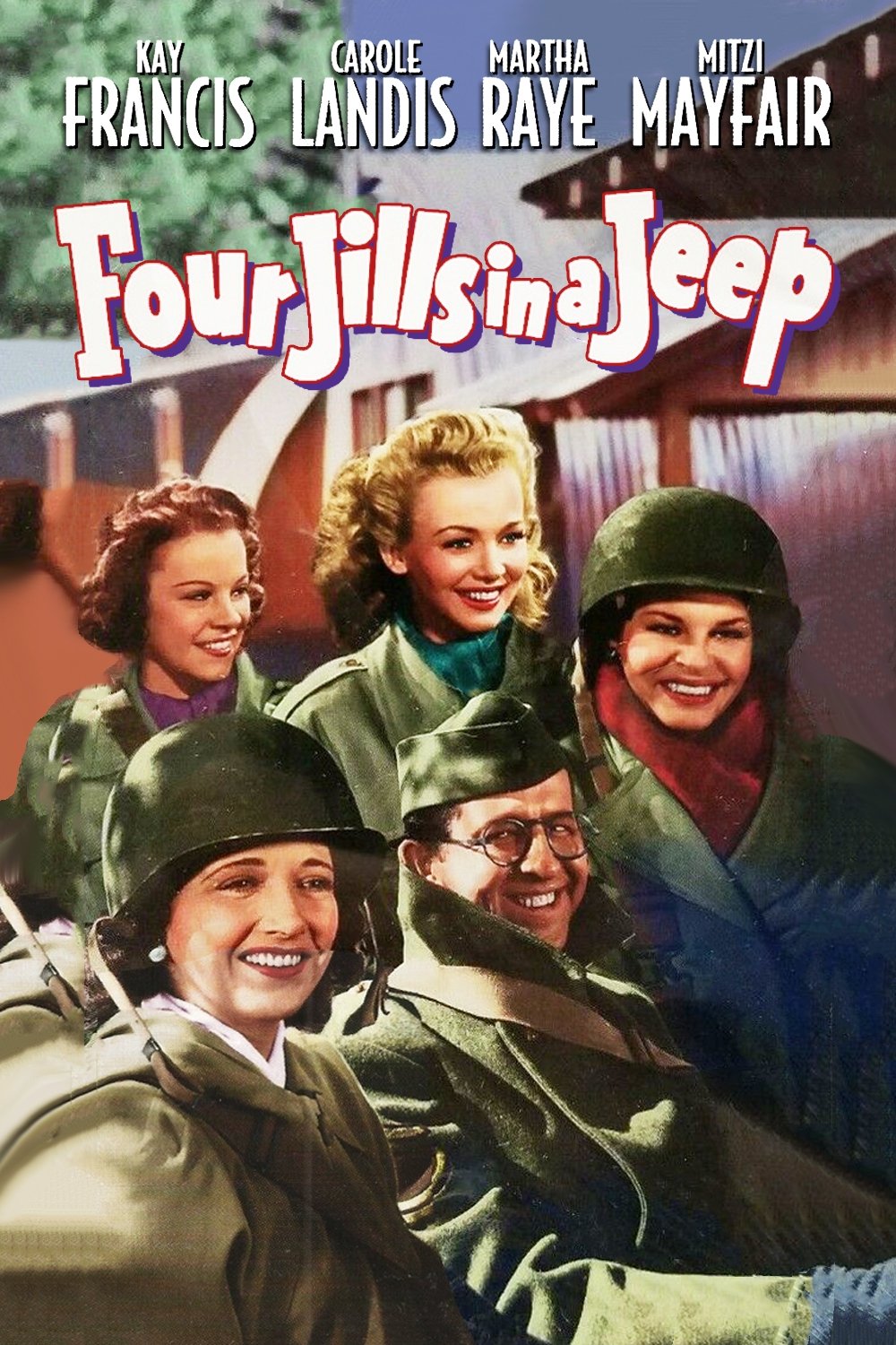 Four Jills in a Jeep