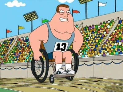 Family Guy Season 3 :Episode 15  Ready, Willing, and Disabled