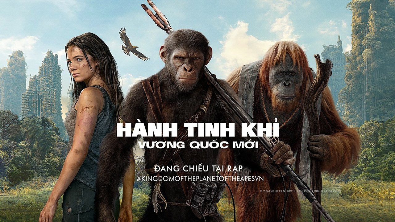 Kingdom of the Planet of the Apes backdrop
