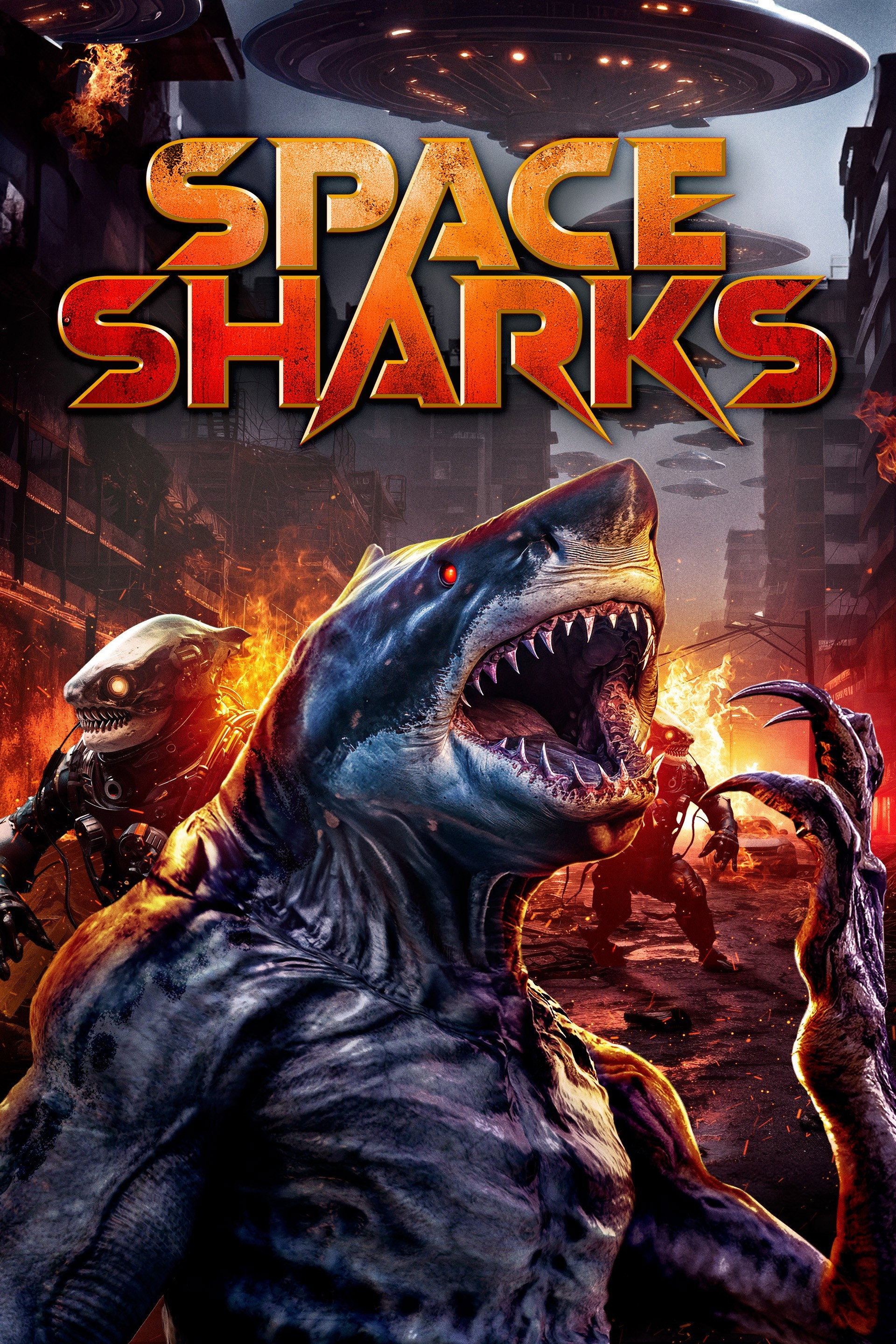 Space Sharks poster