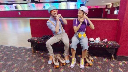 Thumbnail for Meekah & Blippi Rollerskate at Moonlight Rollerway Season 1 Episode 26