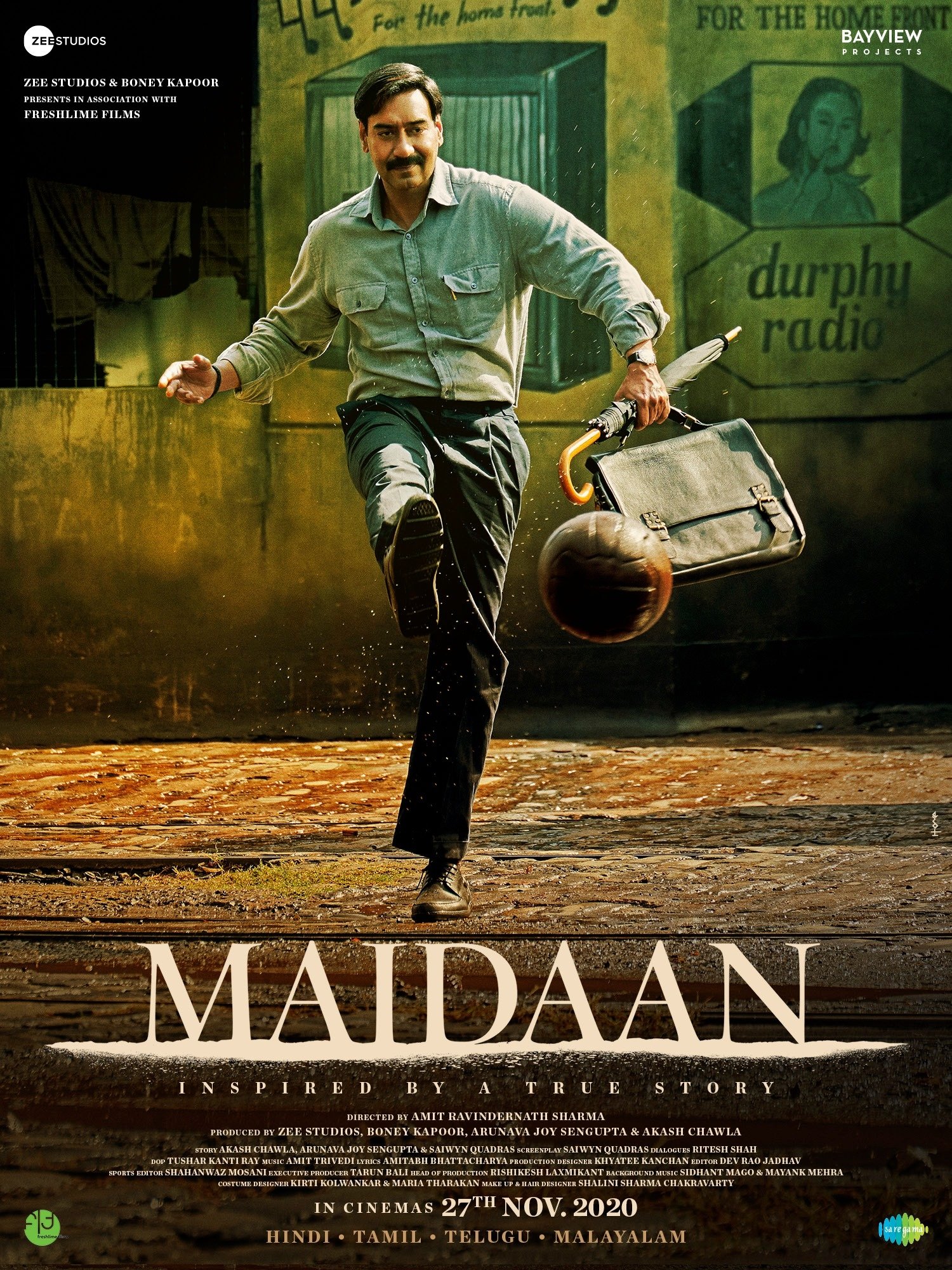 Maidaan (2024) Posters — The Movie Database (TMDB)