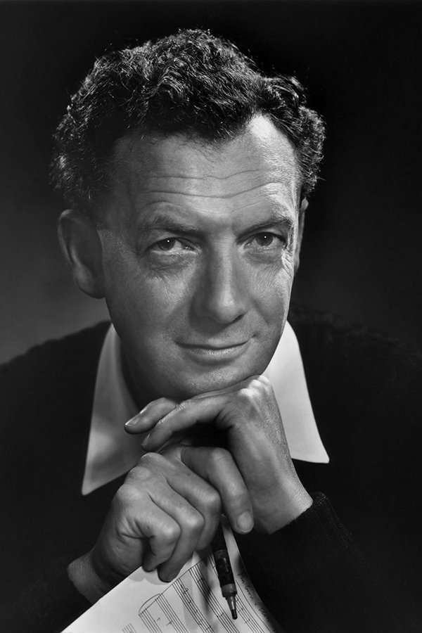 et billede af Benjamin Britten
