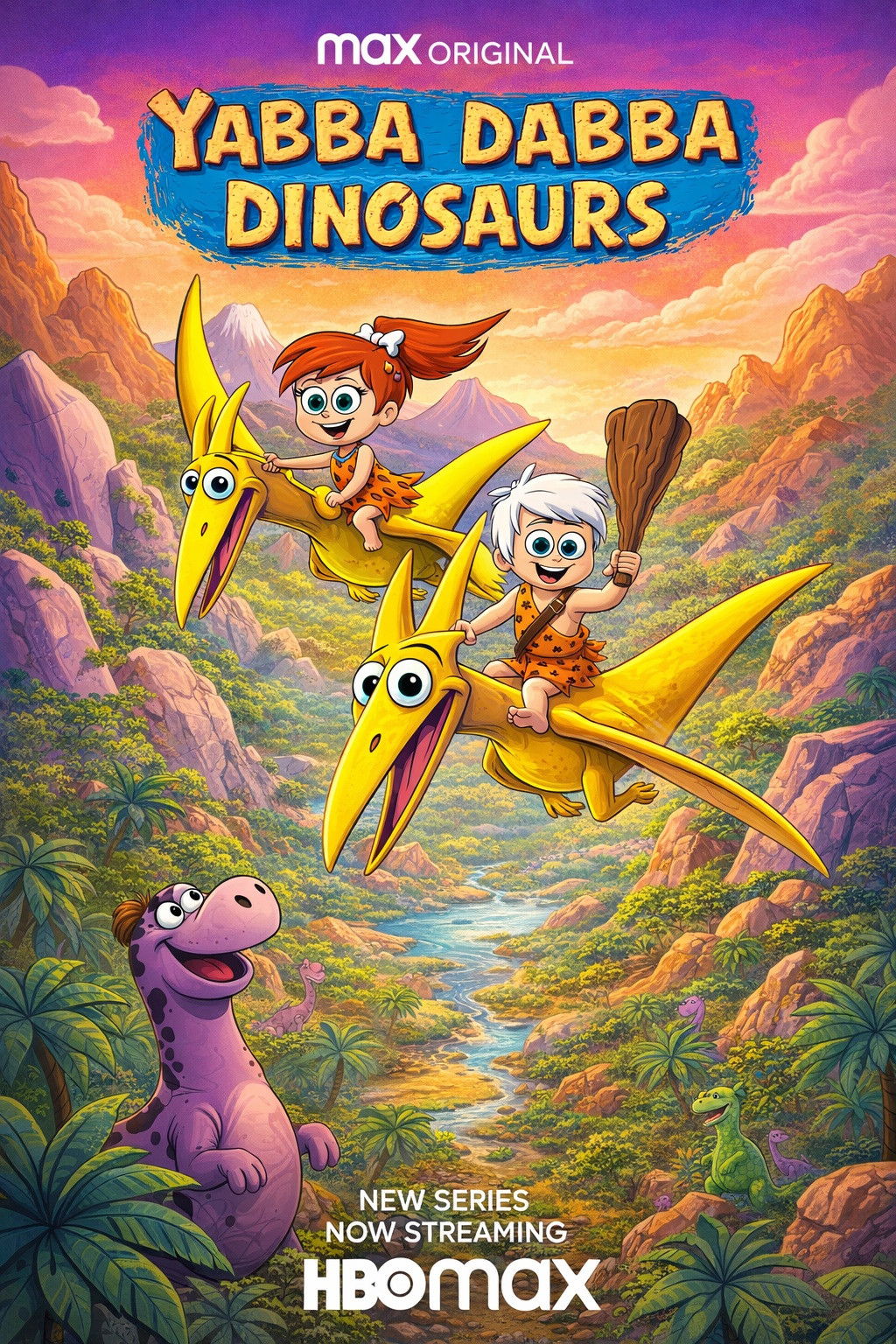 EN - Yabba-Dabba Dinosaurs (2020) (GB) THE FLINTSTONES HANNA BARBERA