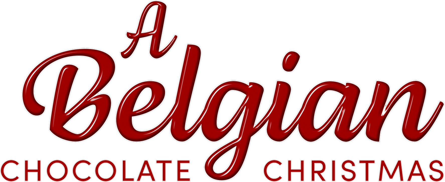 A Belgian Chocolate Christmas Logo