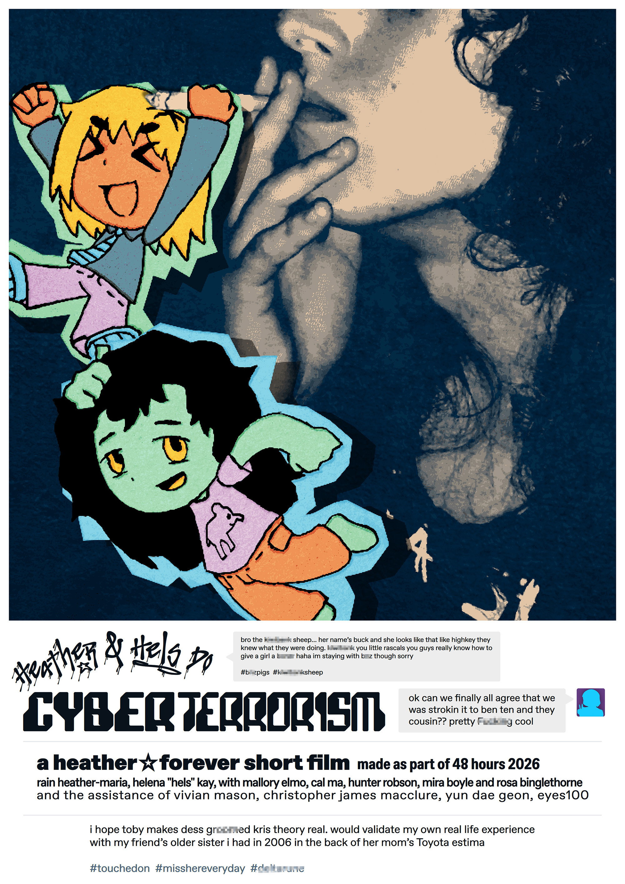 Heather & Hels Do Cyberterrorism
