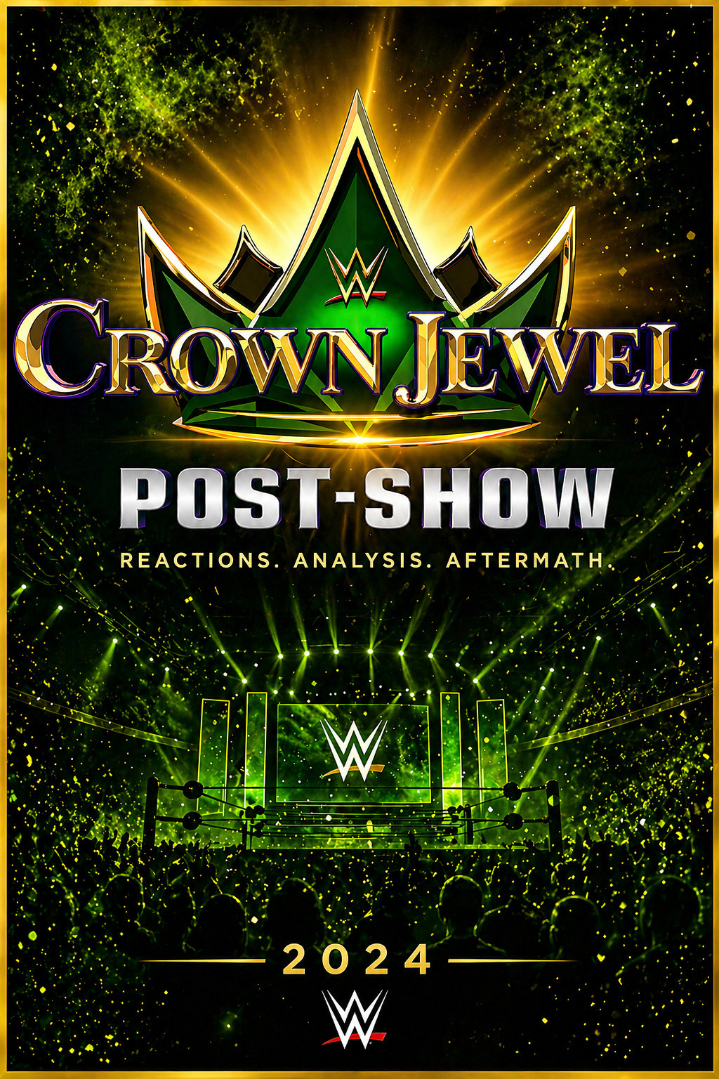 WWE Crown Jewel 2024 Post-Show