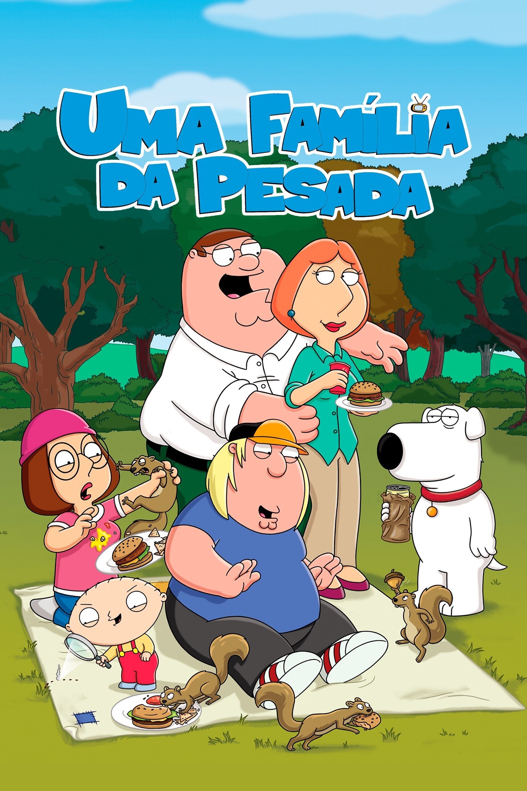Capa da 17º temporada da série Uma Família da Pesada