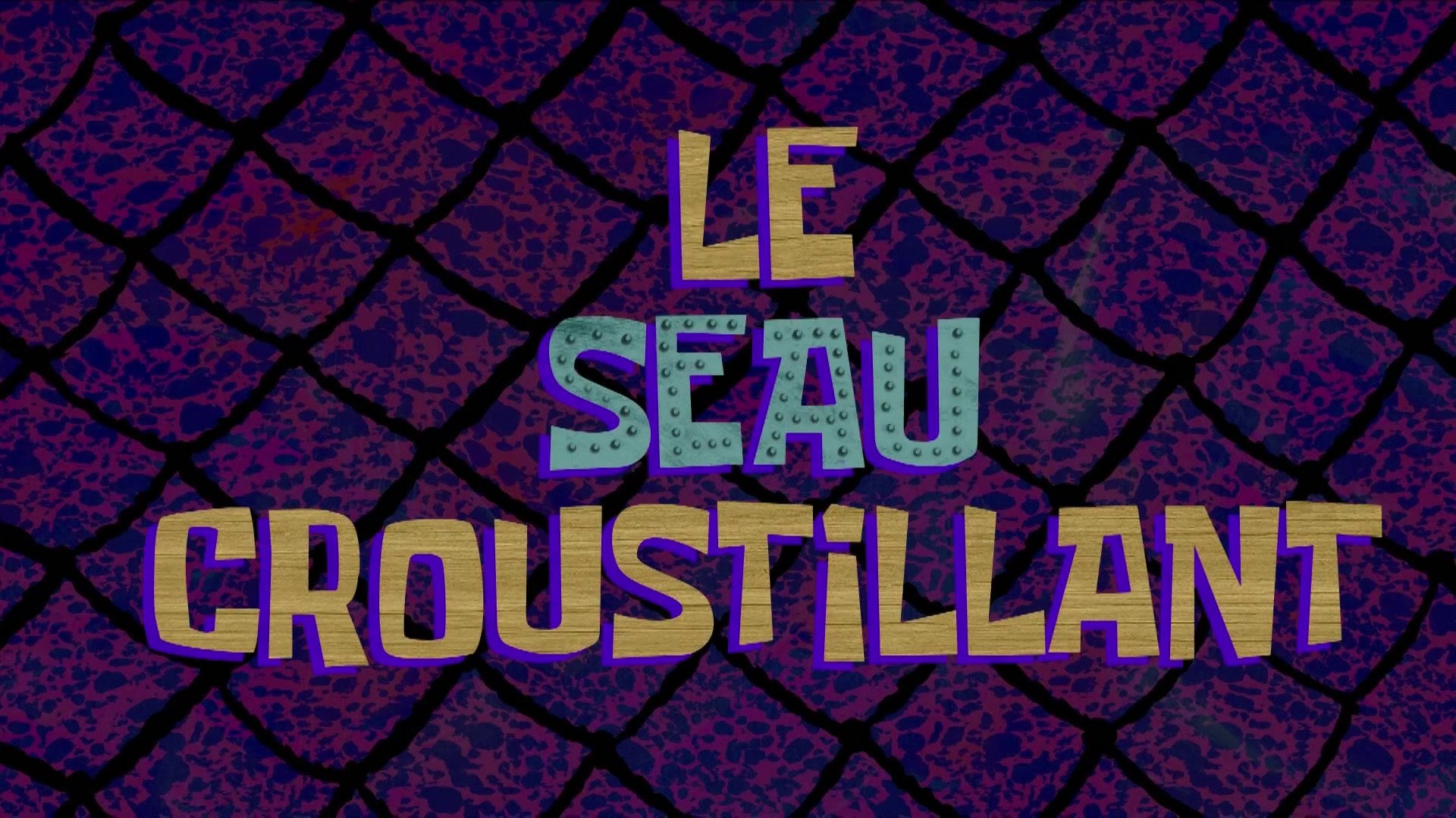 Bob l'éponge - Le seau croustillant