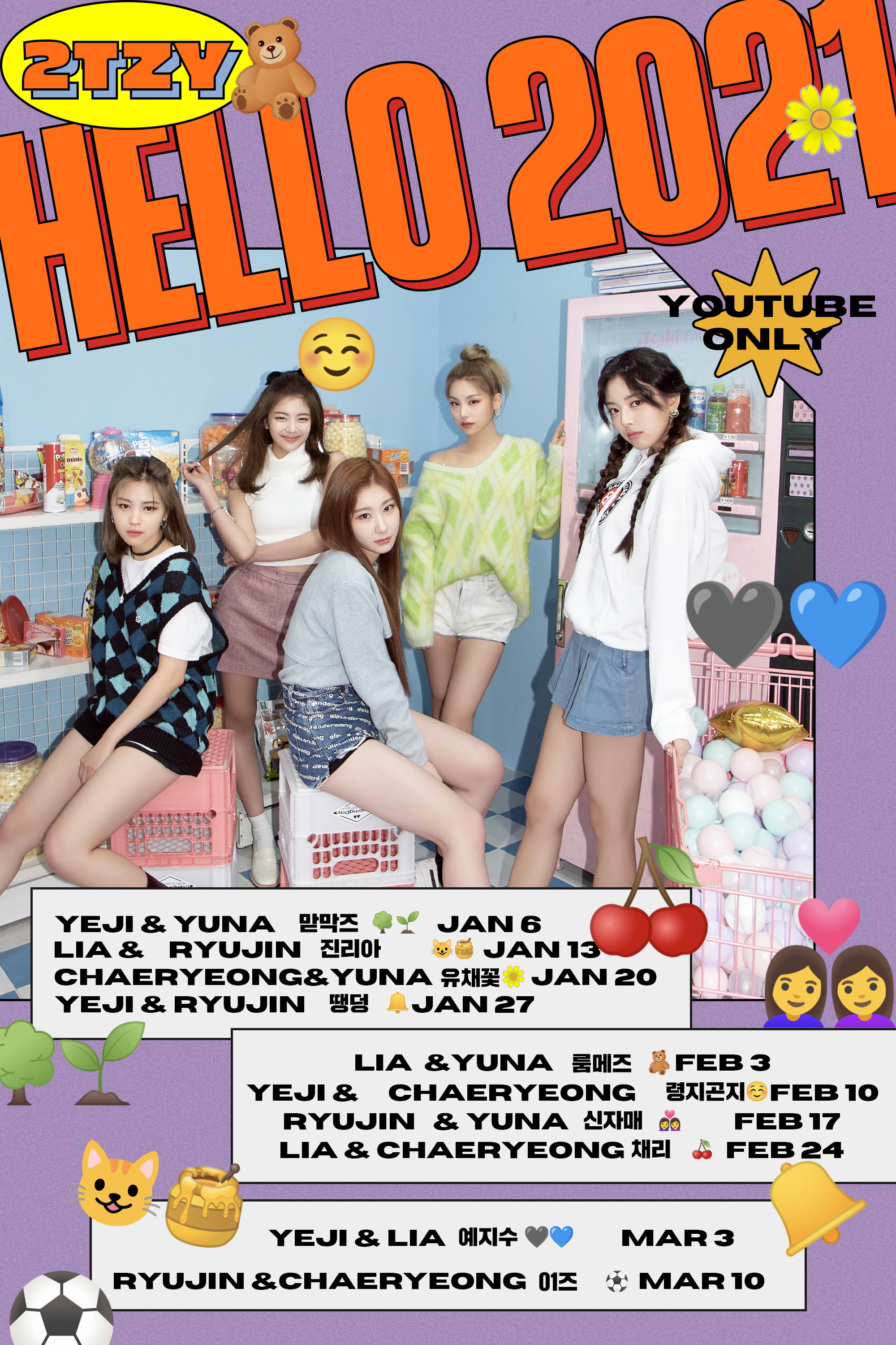 2TZY: Hello 2021 Poster