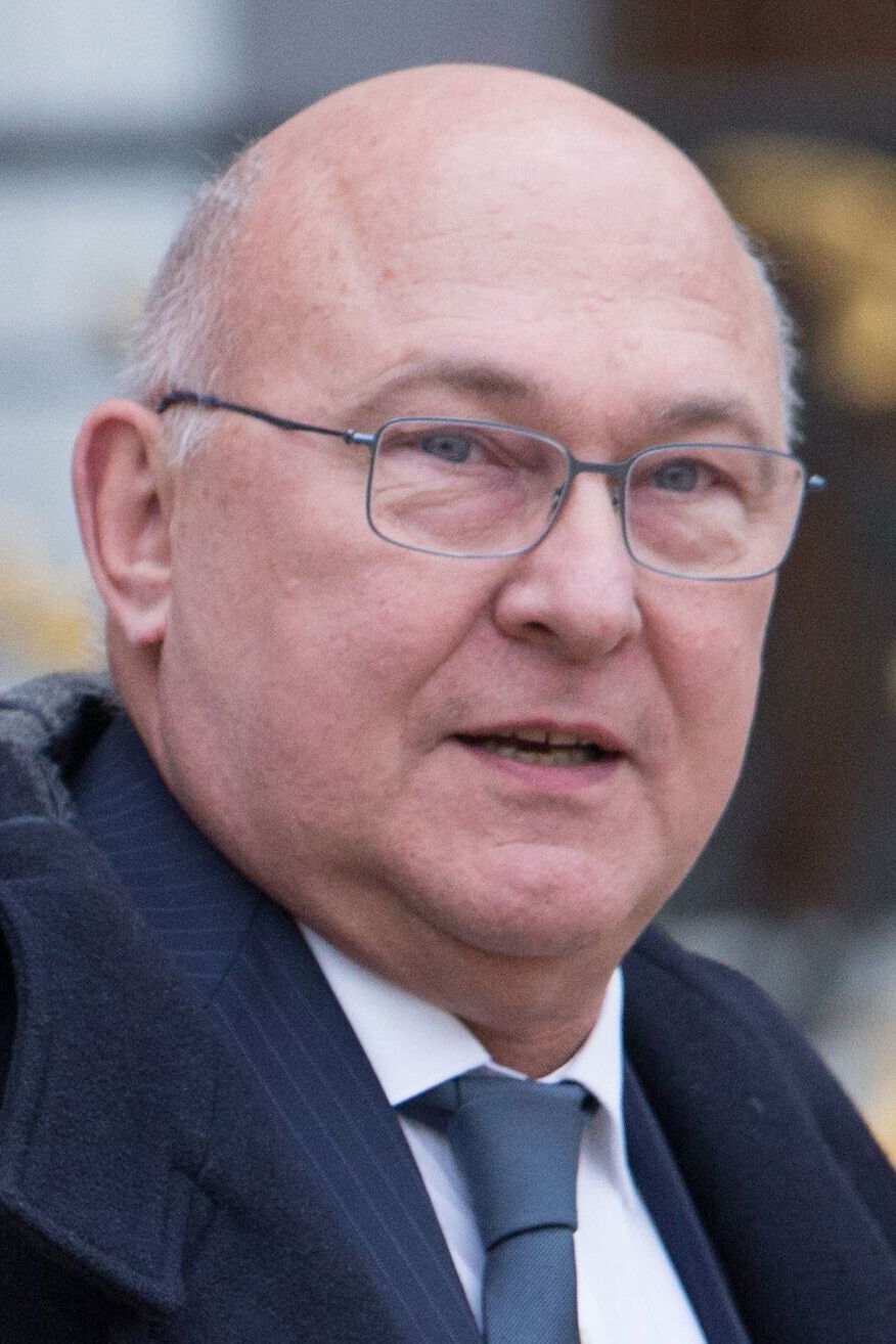 et billede af Michel Sapin