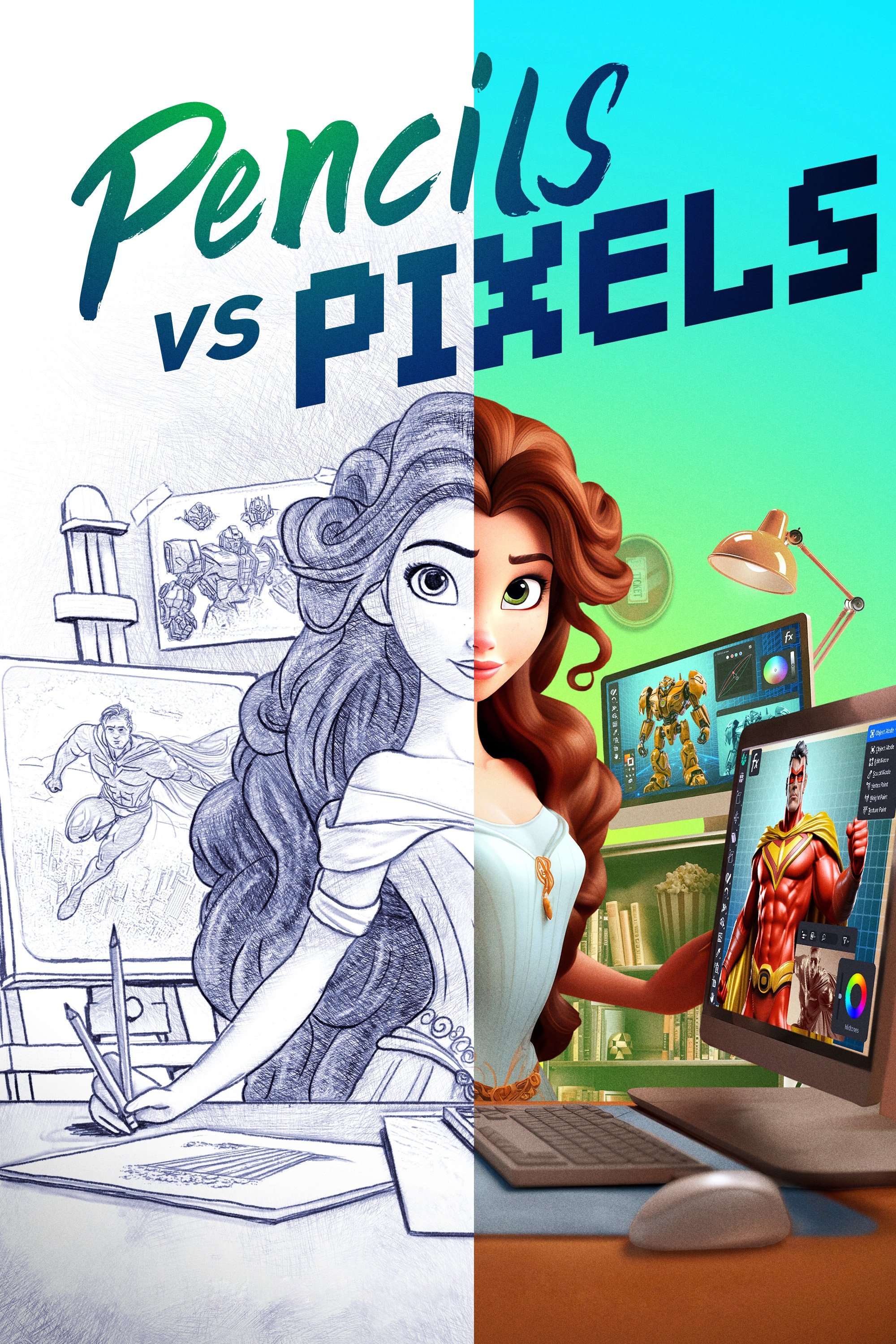 Pencils vs Pixels (2023)