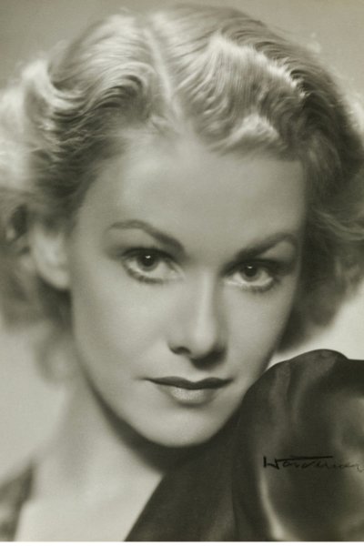 et billede af Sonja Wigert