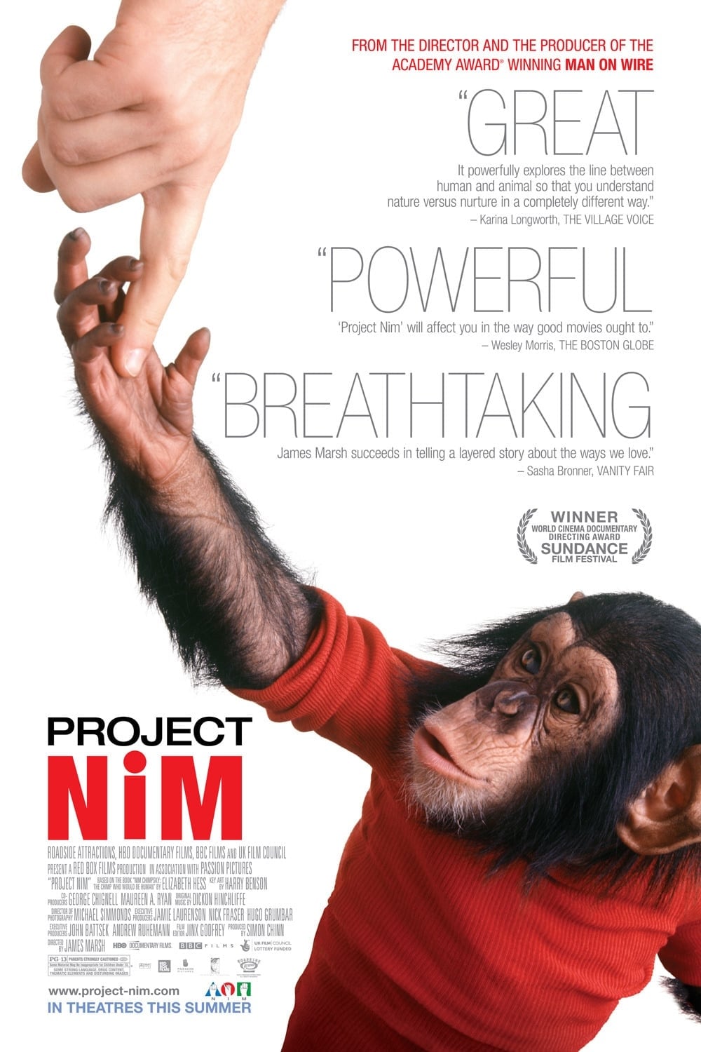 Affiche du film Le Projet Nim 11347