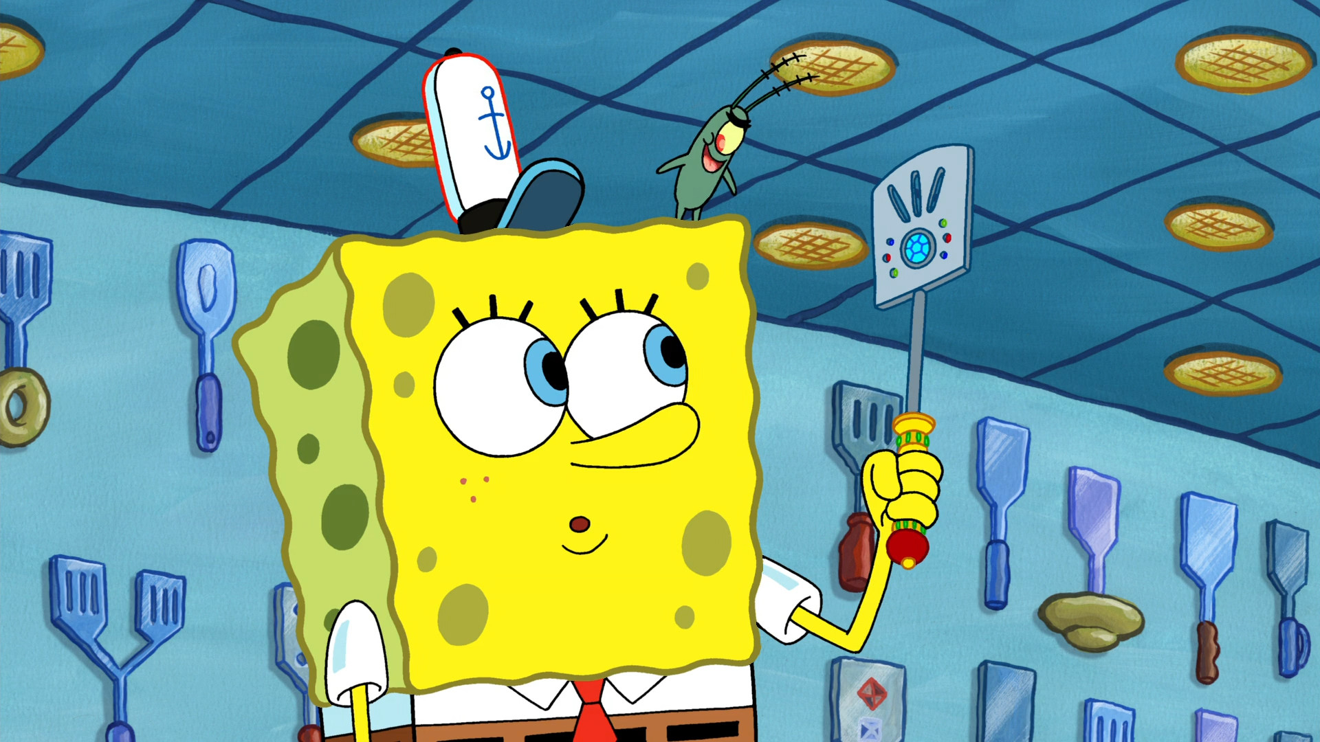 SpongeBob SquarePants Season 9 :Episode 8  Evil Spatula