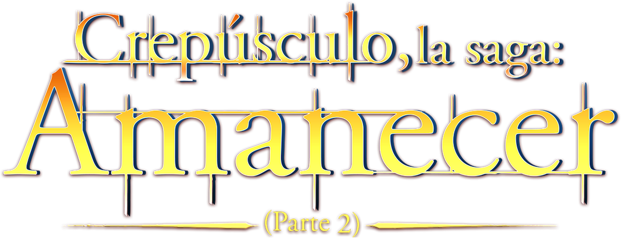 Crepúsculo:  Amanecer - Parte 2 Logo