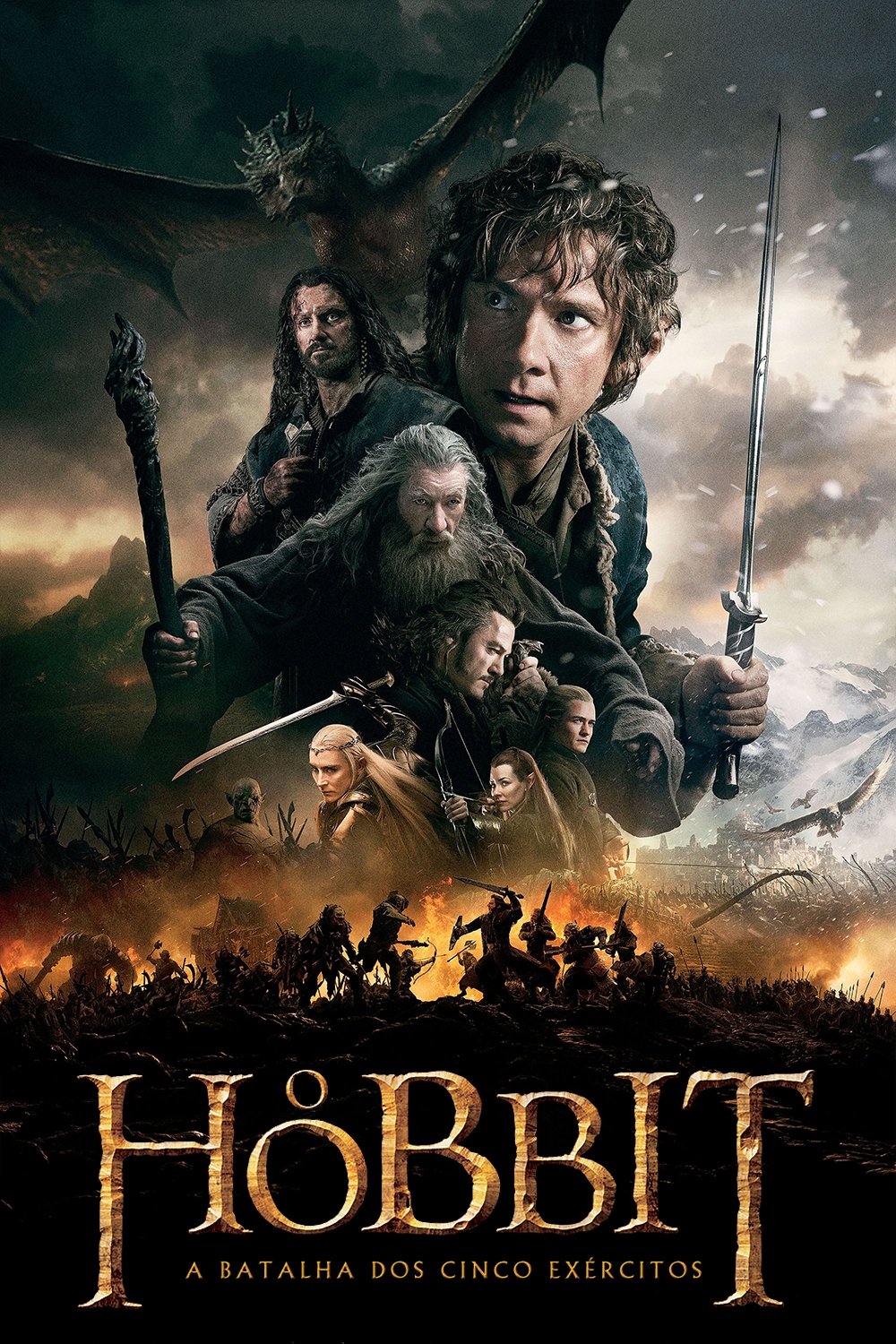 O Hobbit: A Batalha dos Cinco Exércitos O Hobbit: A Batalha dos Cinco Exércitos