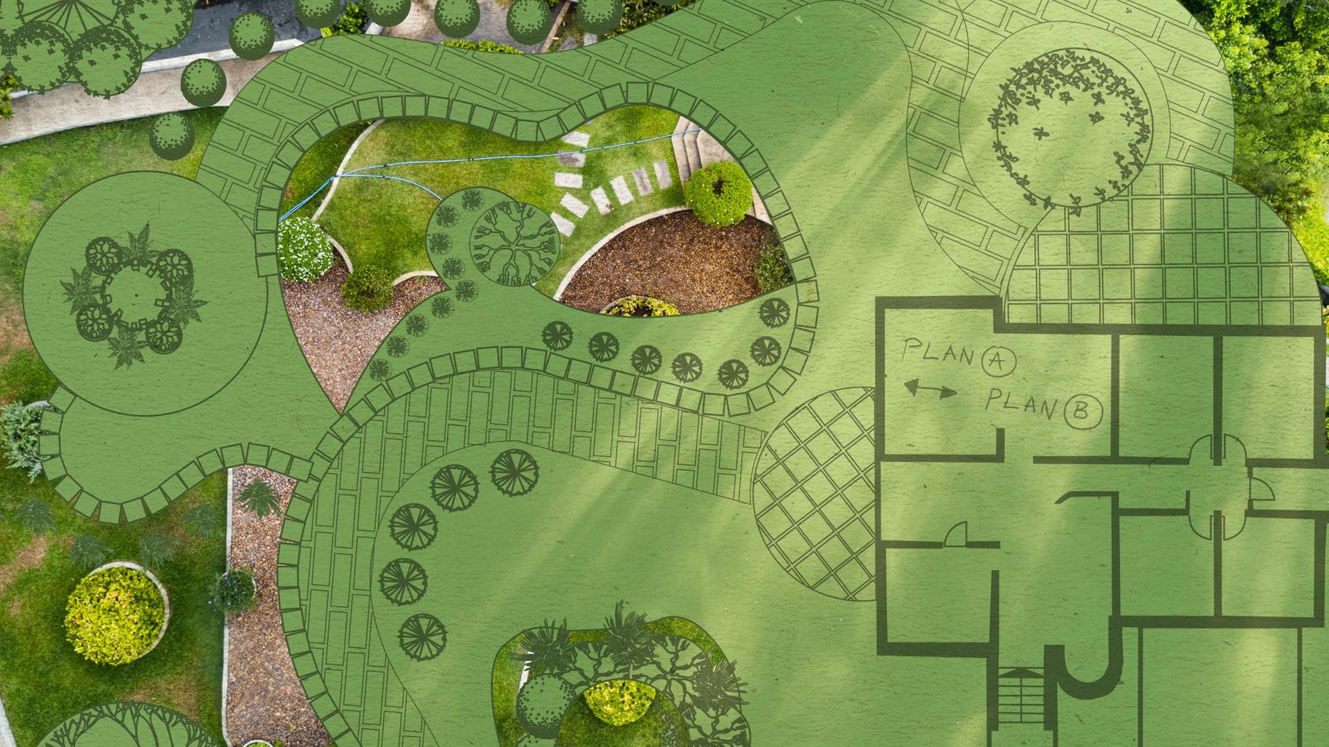 Duel of landscape gardener - my green paradise