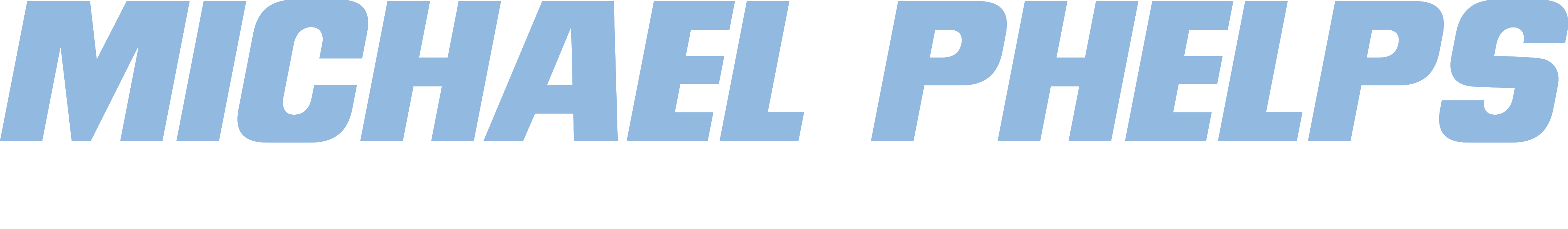 Michael Phelps: Medals, Memories & More Logo