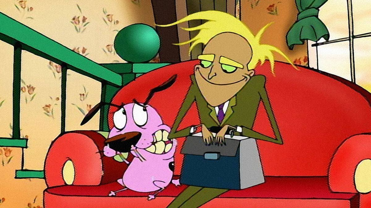 Courage the Cowardly Dog.